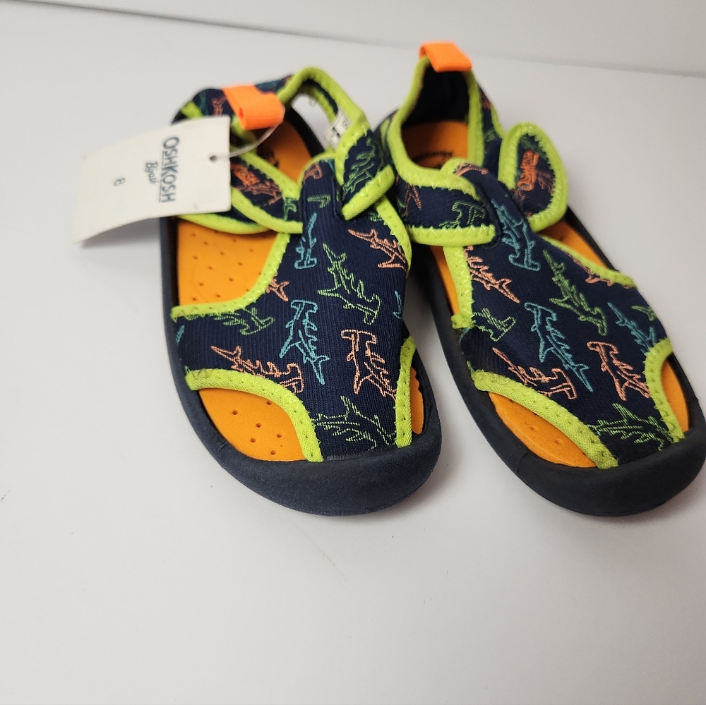 OshKosh B'Gosh Unisex Aquatic Water Shoes Kids Size 8 Summer Footwear Hammerhead